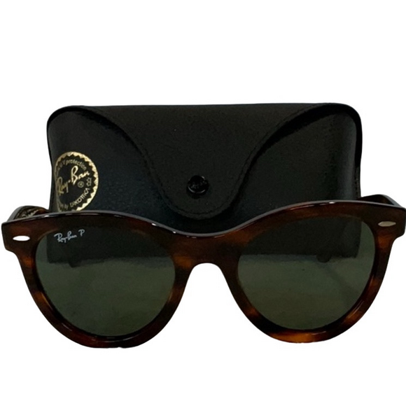 Ray-Ban Tortoise Shell Sunglasses - Picture 1 of 3